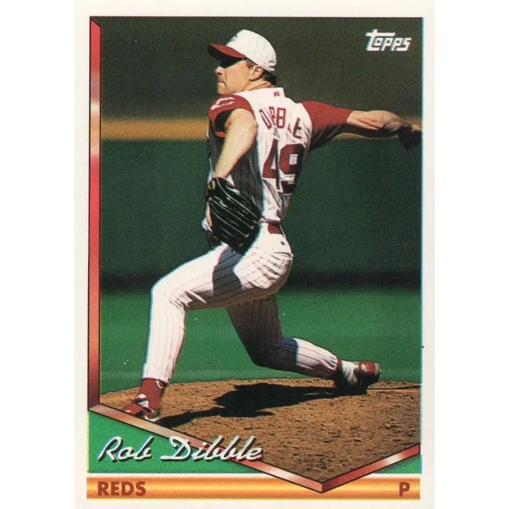 1994 Topps Rob Dibble # 183 Cincinnati Reds